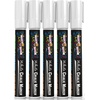image:imageCHALKY CROWN White Liquid Chalk Markers  White  5 Pack 6mm TipWhite