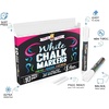 image:imageCHALKY CROWN White Liquid Chalk Markers  White  5 Pack 6mm TipWhite