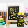 image:imageCHALKY CROWN White Liquid Chalk Markers  White  5 Pack 6mm TipYellow