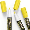 image:imageCHALKY CROWN White Liquid Chalk Markers  White  5 Pack 6mm TipYellow