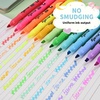 image:imageCgerma Highlighters 36 Pack Chisel Tip Green Highlighter Bright ColorsQuickly Drying Perfect for Students Kids Adults Classroom School Office12 color