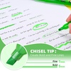 image:imageCgerma Highlighters 36 Pack Chisel Tip Green Highlighter Bright ColorsQuickly Drying Perfect for Students Kids Adults Classroom School OfficeGreen