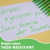 image:imageCgerma Highlighters 36 Pack Chisel Tip Green Highlighter Bright ColorsQuickly Drying Perfect for Students Kids Adults Classroom School OfficeGreen