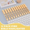 image:imageCgerma Highlighters 36 Pack Chisel Tip Green Highlighter Bright ColorsQuickly Drying Perfect for Students Kids Adults Classroom School OfficePastel yellow