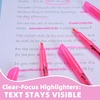 image:imageCgerma Highlighters 36 Pack Chisel Tip Green Highlighter Bright ColorsQuickly Drying Perfect for Students Kids Adults Classroom School OfficePink