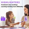 image:imageCgerma Highlighters 36 Pack Chisel Tip Green Highlighter Bright ColorsQuickly Drying Perfect for Students Kids Adults Classroom School OfficePurple