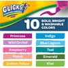 image:imageCrayola Clicks Retractable Markers Bold 10ct Teacher Classroom School Supplies Spring Crafts No Dry Washable Markers for KidsBold  Bright