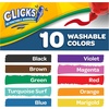 image:imageCrayola Clicks Retractable Markers Bold 10ct Teacher Classroom School Supplies Spring Crafts No Dry Washable Markers for KidsClassic