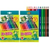 image:imageJolly XBig Jumbo Colored Pencils Set of 12 Perfect for Special Needs Art Therapy PreSchool and Early Learners Multicolor 30990001Multicolor