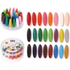 image:imagePeanut Crayons for Kids 36 Colors Washable Toddler Crayon NonToxic Baby Crayon for Ages 24 48  Large Crayons for Toddlers 13 Coloring Art Supplies Back to School Gift for BoysampGirlsMulticolor