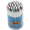 image:imageBIC 4 Colours All In One Multi Coloured Retractable Ballpoint Pens Medium 10mm Green Blue Red Black 5 Per Pack1 Count Pack of 36