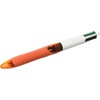 image:imageBIC 4Color Fashion Ballpoint Pen Medium Point 10mm Assorted Fashion Ink Colors Fun amp Colorful 4CountOrange