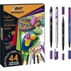 image:imageBIC Intensity Creative Set of Creative Tools for Artistic Writing and Drawing  Box of 44Felt tip pen set of 44 pieces