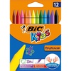 image:imageBIC Kids Plastidecor Colouring Crayons Crayons for Drawing and Crafts Assorted Colours Pack Of 24Pack of 12
