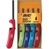 image:imageBIC MultiPurpose Classic Edition Lighters 4Count Utility LighterAssorted