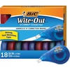 image:imageBIC WiteOut EZ Correct Correction Tape TearResistant and No Dry Time 18Count Pack in Whitewhite
