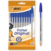 image:imageBiC Cristal Original Ballpoint Pens Assorted Colours Pack of 4Blue