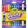 image:imageCrayola Clicks Retractable Markers Bold 10ct Teacher Classroom School Supplies Spring Crafts No Dry Washable Markers for KidsClassic