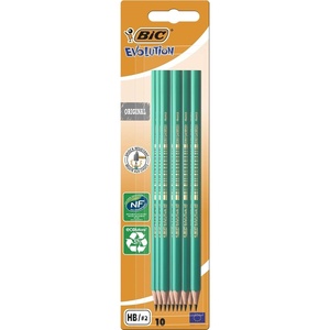image:imageBIC Evolution Original HB Graphite Pencils  4 Count Pack of 110 Count Pack of 1