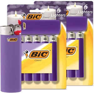 image:imageBIC Maxi Pocket Lighters Green 12Pack Safe and Reliable LongLastingPurple