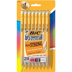 image:imageBIC XtraStrong Mechanical Pencil Colorful Barrel Thick Point 09mm 10Count24 Count Pack of 1