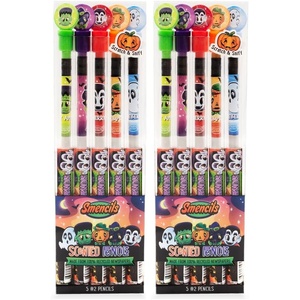image:imageHalloween Smencils  HB 2 Patented Gourmet Scented Pencils 5 Count Gifts for Kids School Supplies Classroom RewardsHalloween 2 Pack