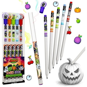 image:imageHalloween Smencils  HB 2 Patented Gourmet Scented Pencils 5 Count Gifts for Kids School Supplies Classroom RewardsHalloween