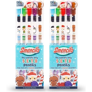 image:imageHalloween Smencils  HB 2 Patented Gourmet Scented Pencils 5 Count Gifts for Kids School Supplies Classroom RewardsHoliday 2 Pack
