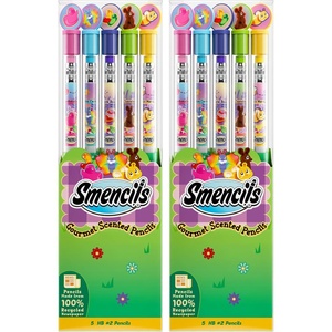 image:imageHalloween Smencils  HB 2 Patented Gourmet Scented Pencils 5 Count Gifts for Kids School Supplies Classroom RewardsSpring 2 Pack