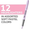 image:imageBIC Brite Liner Highlighters Chisel Tip 12Count Pink Set for OrganizingPastel