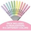 image:imageBIC Brite Liner Highlighters Chisel Tip 12Count Pink Set for OrganizingPastel