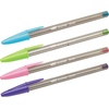 image:imageBIC Cristal Fun Ballpoint Pens with 5 Assorted Ink Colours Wide Point 16 mm Pack of 10Purple