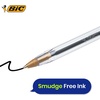 image:imageBIC Cristal Original Ballpoint Pens Fine Point 10mm Assorted Colours Reliable Everyday Pens for School and Office Smooth Writing Comfortable Grip Durable and LongLasting Pack of 5