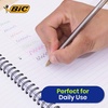 image:imageBIC Cristal Original Ballpoint Pens Fine Point 10mm Assorted Colours Reliable Everyday Pens for School and Office Smooth Writing Comfortable Grip Durable and LongLasting Pack of 5