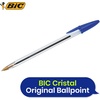 image:imageBIC Cristal Original Ballpoint Pens Fine Point 10mm Assorted Colours Reliable Everyday Pens for School and Office Smooth Writing Comfortable Grip Durable and LongLasting Pack of 5