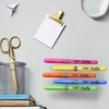 image:imageBIC Grip Highlighters  YellowBlueGreenPink Pack of 4multicolor