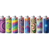 image:imageBIC Maxi Pocket Lighters Safe and Reliable 8Pack with Tattoo DesignsPsychedelic