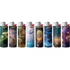 image:imageBIC Maxi Pocket Lighters Safe and Reliable 8Pack with Tattoo DesignsWhimsical
