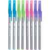 image:imageBIC Round Stic Grip Xtra Comfort Fashion Ballpoint Pens Assorted Fashion Colors Pack of 8