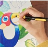 image:imageBic Intensity Premium Felt Tip Pens for Adults and Children in 12 Colours with Comfortable Rubber Handle and Sturdy Tip 97789112 Count Pack of 1
