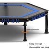 image:imageFitness Tpoline for Adults Kids 45 Silent Gorilla Adjustable Armrests t for bic Exercise Weight Loss Supports Up to 550 lbs