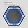 image:imageFitness Tpoline for Adults Kids 45 Silent Gorilla Adjustable Armrests t for bic Exercise Weight Loss Supports Up to 550 lbs