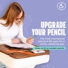 image:imageGyre amp Gimble Textured Silicone Pencil Sleeves for Kids amp Adults For Quiet amp Calm Fidgeting Fits Mechanical Pencils  4 Grips 2 PencilsJungle