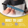 image:imageGyre amp Gimble Textured Silicone Pencil Sleeves for Kids amp Adults For Quiet amp Calm Fidgeting Fits Mechanical Pencils  4 Grips 2 PencilsRainstorm