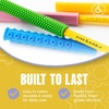 image:imageGyre amp Gimble Textured Silicone Pencil Sleeves for Kids amp Adults For Quiet amp Calm Fidgeting Fits Mechanical Pencils  4 Grips 2 PencilsSchoolyard