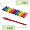 image:imageMr Pen Pencil and Pen Grips Colorful 12 Pack Pencil Grips for AdultsBright Colors