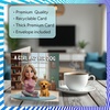 image:imageStuff4 Bichon Frise Birthday Card for Women A Girl and Her DogLabrador Retriever