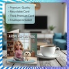 image:imageStuff4 Bichon Frise Birthday Card for Women A Girl and Her DogMaltese