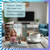 image:imageStuff4 Bichon Frise Birthday Card for Women A Girl and Her DogMiniature Schnauzer
