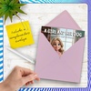 image:imageStuff4 Bichon Frise Birthday Card for Women A Girl and Her DogSaint Bernard